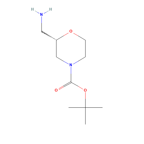 2-Methyl-2-propanyl (2S)-2-(aminomethyl)-4-morpholinecarboxylate (CAS: 879403-42-6) - Related Chemical Product