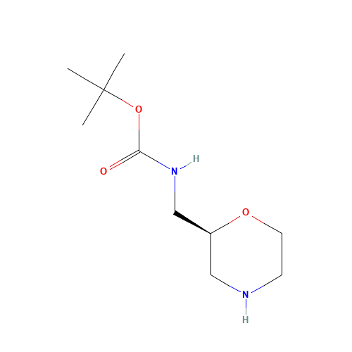 2-Methyl-2-propanyl [(2S)-2-morpholinylmethyl]carbamate (CAS: 875551-59-0) - Related Chemical Product