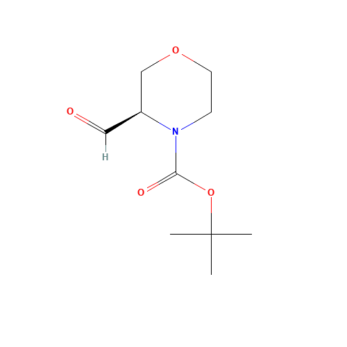 2-Methyl-2-propanyl (3R)-3-formyl-4-morpholinecarboxylate (CAS: 1257850-86-4) - Related Chemical Product