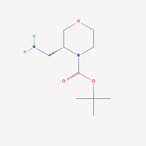 2-Methyl-2-propanyl (3R)-3-(aminomethyl)-4-morpholinecarboxylate (CAS: 1187929-33-4) - Related Chemical Product