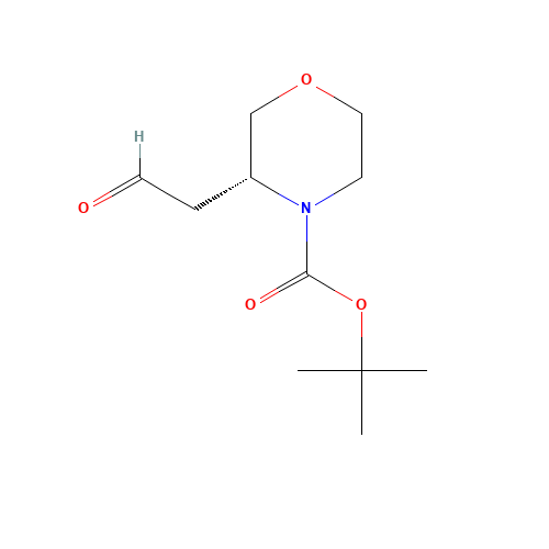 2-Methyl-2-propanyl (3R)-3-(2-oxoethyl)-4-morpholinecarboxylate (CAS: 1257856-87-3) - Related Chemical Product