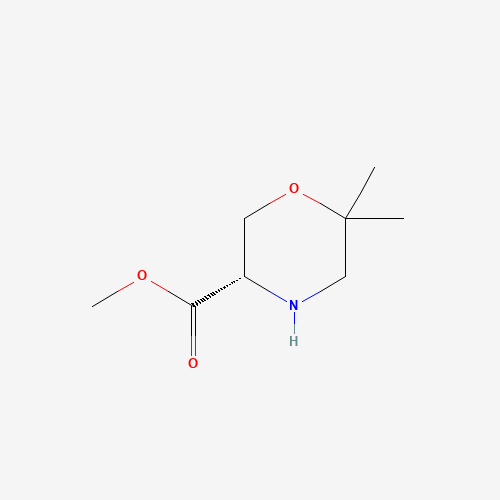 Methyl 6,6-dimethyl-3-morpholinecarboxylate (CAS: 947729-86-4) - Related Chemical Product