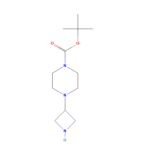 2-Methyl-2-propanyl 4-(3-azetidinyl)-1-piperazinecarboxylate (CAS: 219725-67-4) - Related Chemical Product