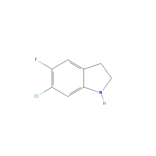 6-Chloro-5-fluoroindoline (CAS: 205584-67-4) - Related Chemical Product