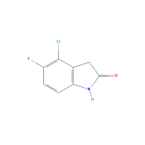4-Chloro-5-fluoro-1,3-dihydro-2H-indol-2-one (CAS: 103585-71-3) - Related Chemical Product