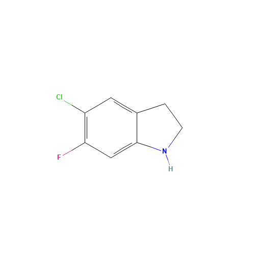 5-Chloro-6-fluoroindoline (CAS: 935272-19-8) - Related Chemical Product