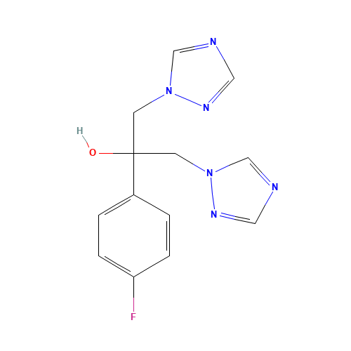 2-(4-Fluorophenyl)-1,3-di(1H-1,2,4-triazol-1-yl)-2-propanol (CAS: 81886-51-3) - Related Chemical Product