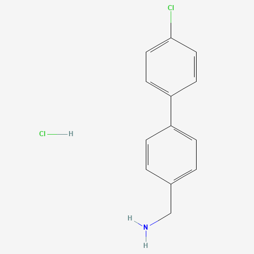 1-(4'-Chloro-4-biphenylyl)methanamine hydrochloride (1:1) (CAS: 410077-96-2) - Related Chemical Product