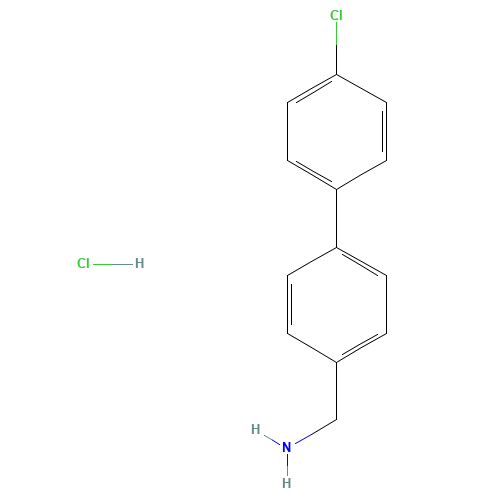 1-(4'-Chloro-4-biphenylyl)methanamine hydrochloride (1:1) (CAS: 410077-96-2) - Related Chemical Product