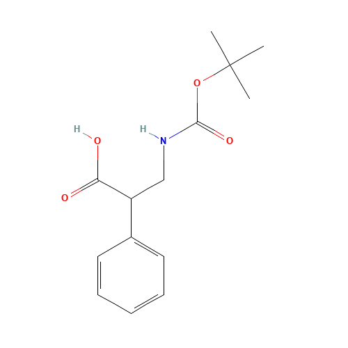 3-({[(2-Methyl-2-propanyl)oxy]carbonyl}amino)-2-phenylpropanoic acid (CAS: 67098-56-0) - Related Chemical Product