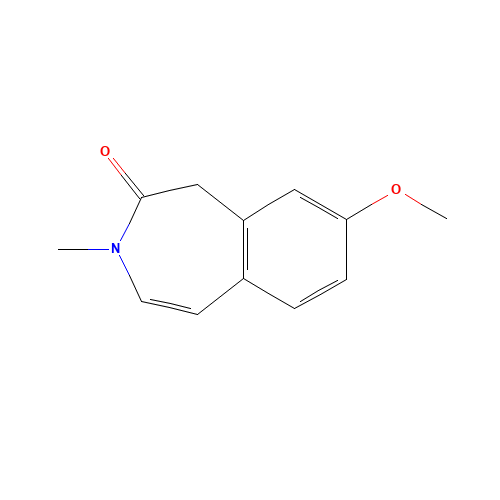 8-Methoxy-3-methyl-1,3-dihydro-2H-3-benzazepin-2-one (CAS: 120039-18-1) - Related Chemical Product