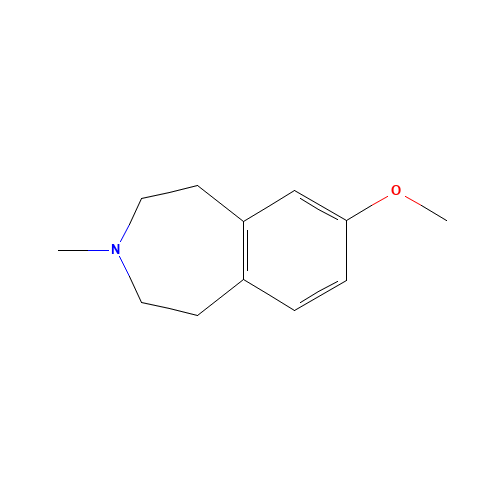 7-Methoxy-3-methyl-2,3,4,5-tetrahydro-1H-3-benzazepine (CAS: 76208-70-3) - Related Chemical Product