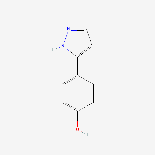 4-(1H-Pyrazol-3-yl)phenol (CAS: 68535-53-5) - Related Chemical Product