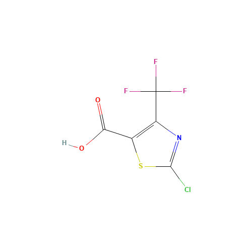 2-Chloro-4-(trifluoromethyl)-1,3-thiazole-5-carboxylic acid (CAS: 72850-61-4) - Related Chemical Product