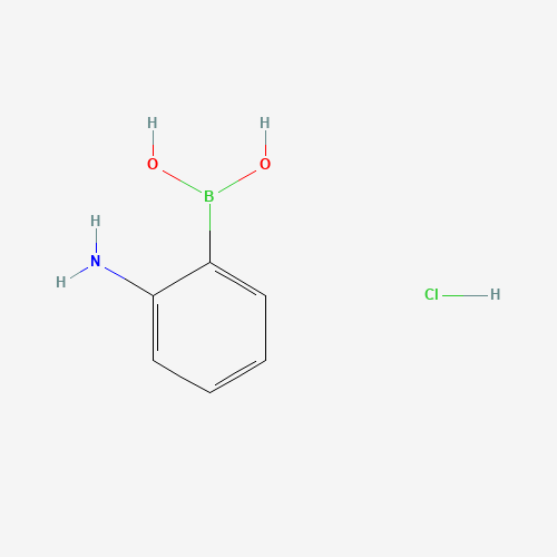 (2-Aminophenyl)boronic acid hydrochloride (1:1) (CAS: 863753-30-4) - Related Chemical Product