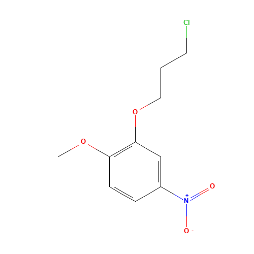 2-(3-Chloropropoxy)-1-Methoxy-4-Nitrobenzene (CAS: 92878-95-0) - Related Chemical Product