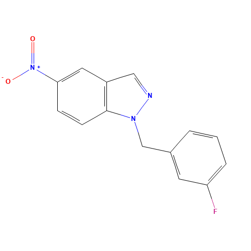 1-(3-Fluorobenzyl)-5-nitro-1H-indazole (CAS: 529508-58-5) - Related Chemical Product