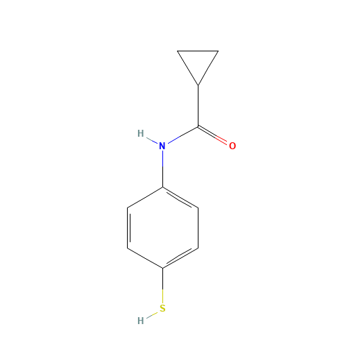 N-(4-sulfanylphenyl)cyclopropanecarboxamide (CAS: 639090-54-3) - Related Chemical Product