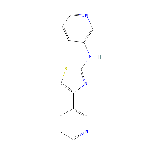 N2,4-di(3-pyridyl)-1,3-thiazol-2-amine (CAS: 30162-42-6) - Related Chemical Product