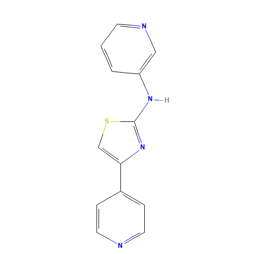 3-pyridinamine, N-[4-(4-pyridinyl)-2-thiazolyl]- (CAS: 30162-43-7) - Related Chemical Product