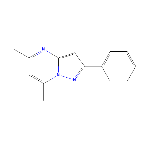 5,7-dimethyl-2-phenylpyrazolo[1,5-a]pyrimidine (CAS: 87119-67-3) - Related Chemical Product