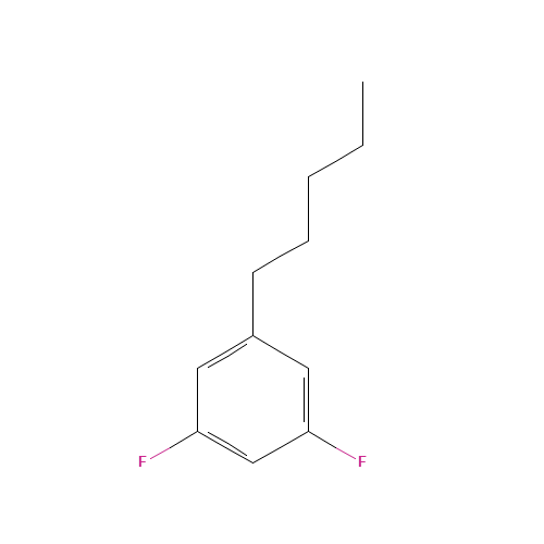 1,3-Difluoro-5-pentylbenzene (CAS: 121219-25-8) - Related Chemical Product