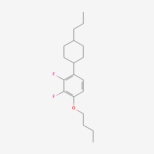 1-Butoxy-2,3-difluoro-4-(trans-4-propylcyclohexyl)benzene (CAS: 208709-55-1) - Related Chemical Product