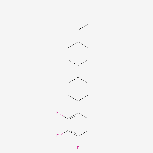 (1s,4r)-4-Propyl-4'-(2,3,4-trifluorophenyl)-1,1'-bi(cyclohexyl) (CAS: 139056-62-5) - Related Chemical Product