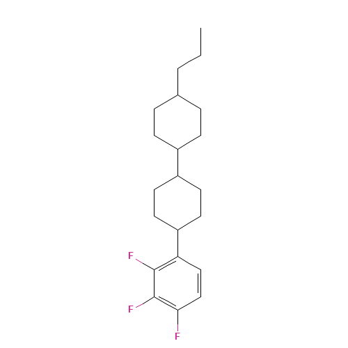 (1s,4r)-4-Propyl-4'-(2,3,4-trifluorophenyl)-1,1'-bi(cyclohexyl) (CAS: 139056-62-5) - Related Chemical Product