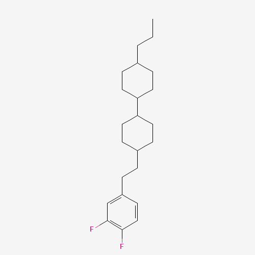 4-[2-(3,4-Difluorophenyl)ethyl]-4'-propyl-1,1'-bi(cyclohexyl) (CAS: 107215-66-7) - Related Chemical Product