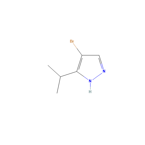 4-Bromo-3-isopropyl-1H-pyrazole (CAS: 60061-60-1) - Related Chemical Product