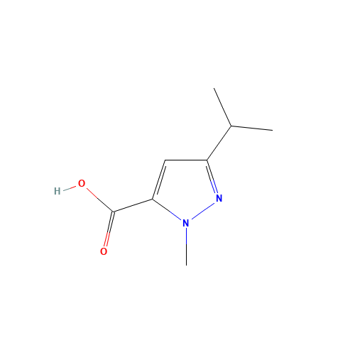 3-Isopropyl-1-methyl-1H-pyrazole-5-carboxylic acid (CAS: 78208-73-8) - Related Chemical Product