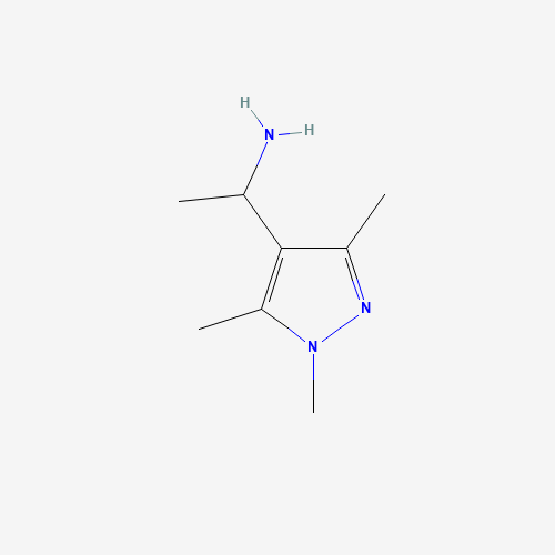 1H-pyrazole-4-methanamine, a,1,3,5-tetramethyl- (CAS: 936940-12-4) - Chemical Structure and Molecular Formula 
