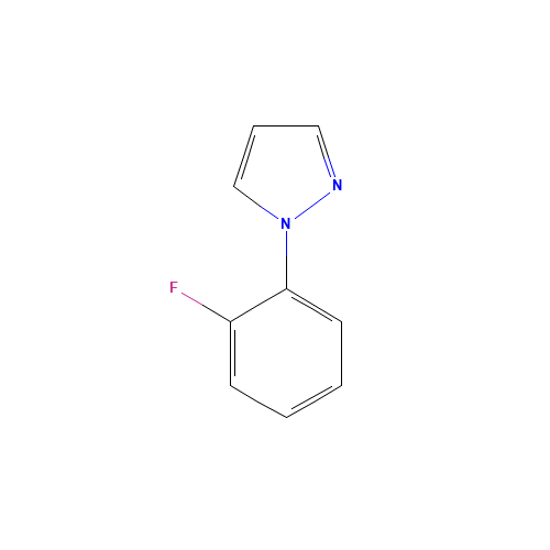 1-(2-fluorophenyl)-1H-pyrazole (CAS: 35715-66-3) - Related Chemical Product