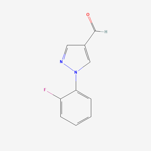 1-(2-Fluorophenyl)-1H-Pyrazole-4-Carbaldehyde (CAS: 1015845-52-9) - Related Chemical Product