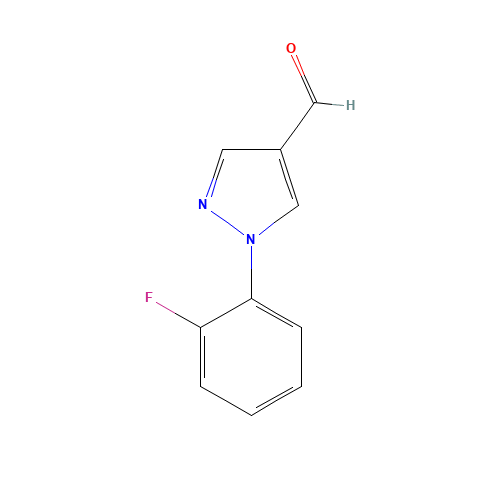 1-(2-Fluorophenyl)-1H-Pyrazole-4-Carbaldehyde (CAS: 1015845-52-9) - Related Chemical Product