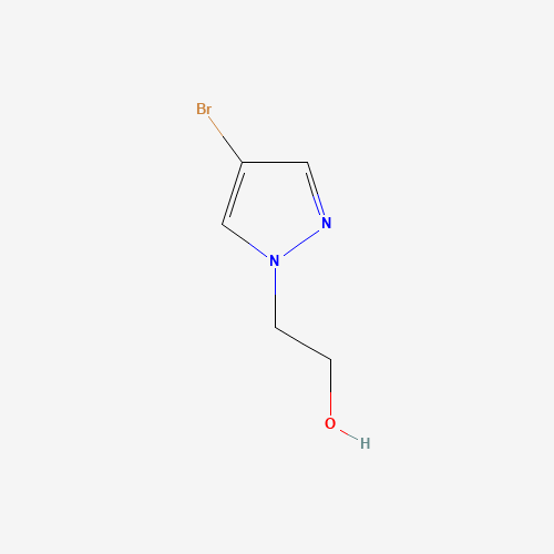 1H-Pyrazole-1-ethanol, 4-bromo- (CAS: 214614-81-0) - Chemical Structure and Molecular Formula 