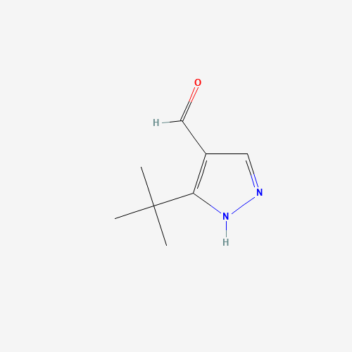 3-tert-butyl-1H-pyrazole-4-carbaldehyde (CAS: 1001020-17-2) - Related Chemical Product