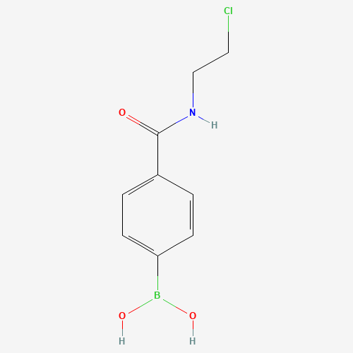 {4-[(2-Chloroethyl)carbamoyl]phenyl}boronic acid (CAS: 874460-05-6) - Related Chemical Product
