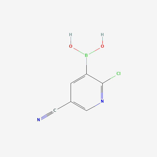 (2-Chloro-5-cyano-3-pyridinyl)boronic acid (CAS: 957060-96-7) - Related Chemical Product