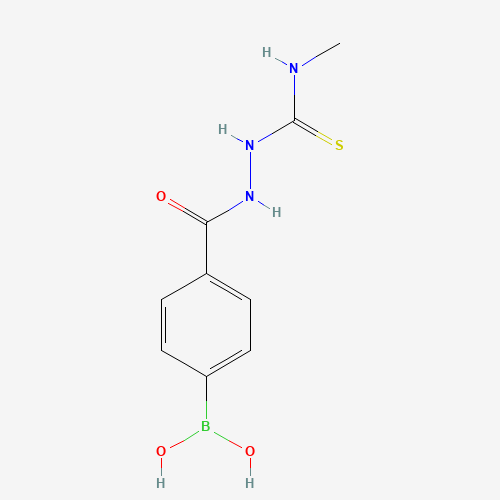 (4-{[2-(Methylcarbamothioyl)hydrazino]carbonyl}phenyl)boronic acid (CAS: 957060-78-5) - Related Chemical Product