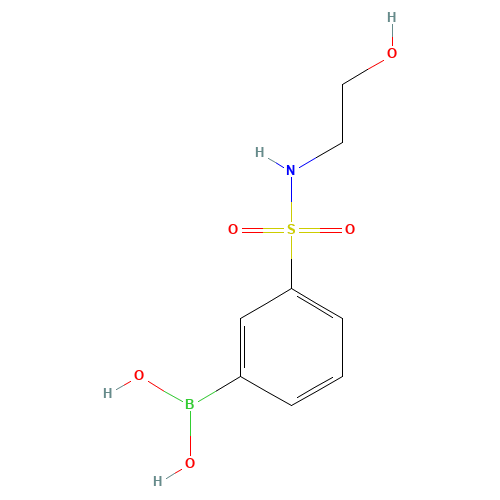 {3-[(2-Hydroxyethyl)sulfamoyl]phenyl}boronic acid (CAS: 913835-57-1) - Related Chemical Product