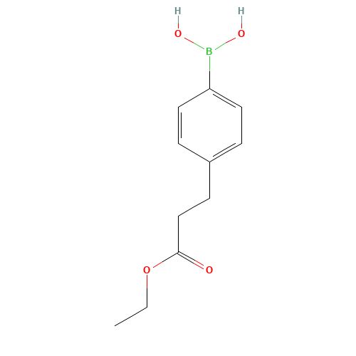 [4-(3-Ethoxy-3-oxopropyl)phenyl]boronic acid (CAS: 660440-57-3) - Related Chemical Product