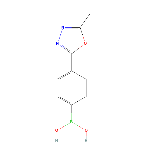 [4-(5-methyl-1,3,4-oxadiazol-2-yl)phenyl]boronic acid (CAS: 913835-70-8) - Related Chemical Product