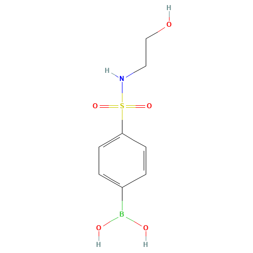 {4-[(2-Hydroxyethyl)sulfamoyl]phenyl}boronic acid (CAS: 850568-77-3) - Related Chemical Product