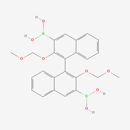 [2,2'-Bis(methoxymethoxy)-1,1'-binaphthalene-3,3'-diyl]diboronic acid (CAS: 957111-26-1) - Related Chemical Product