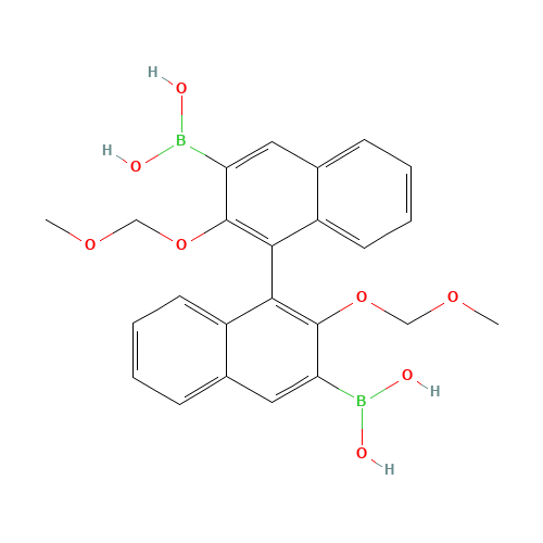[2,2'-Bis(methoxymethoxy)-1,1'-binaphthalene-3,3'-diyl]diboronic acid (CAS: 957111-26-1) - Related Chemical Product