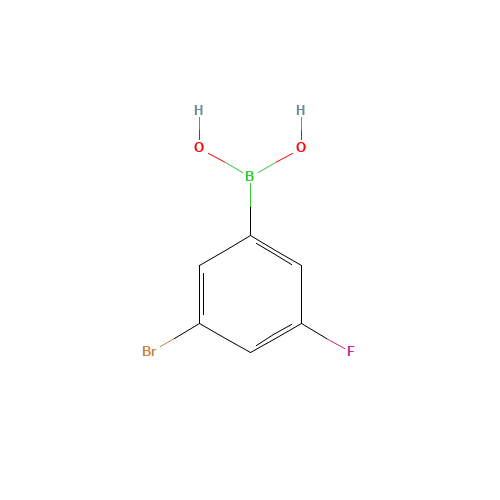 (3-Bromo-5-fluorophenyl)boronic acid (CAS: 849062-37-9) - Related Chemical Product