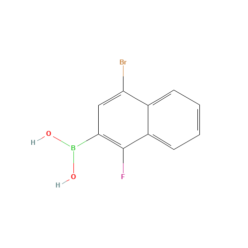 (4-Bromo-1-fluoro-2-naphthyl)boronic acid (CAS: 913836-09-6) - Related Chemical Product