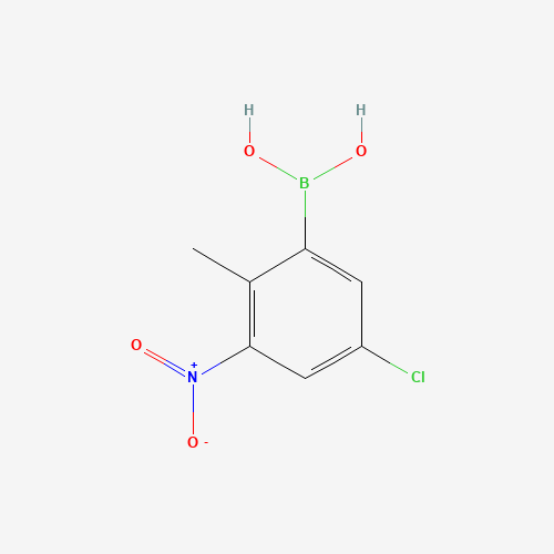 (5-Chloro-2-methyl-3-nitrophenyl)boronic acid (CAS: 957060-80-9) - Related Chemical Product